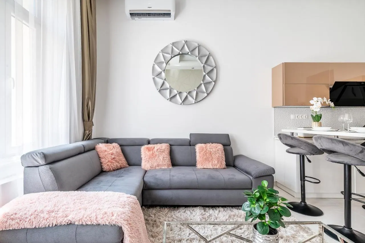 Luxury Apartment With Free Garage And Balcony In The Center 布达佩斯 0*,  匈牙利